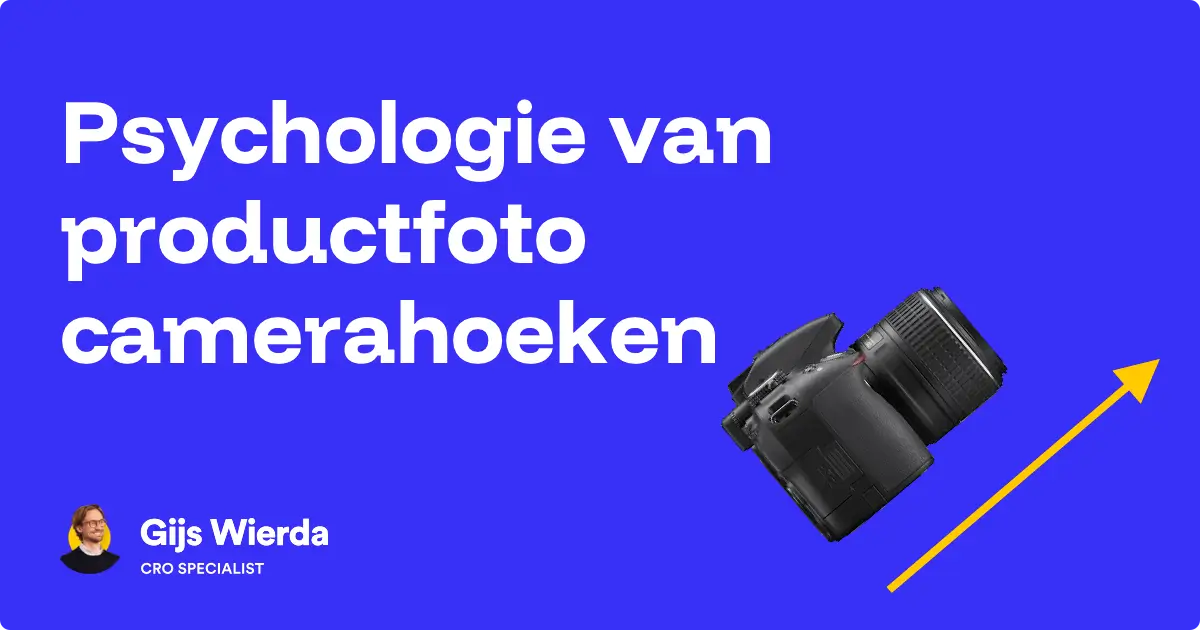 Boost je conversie met slimme camerahoeken van je productfoto's