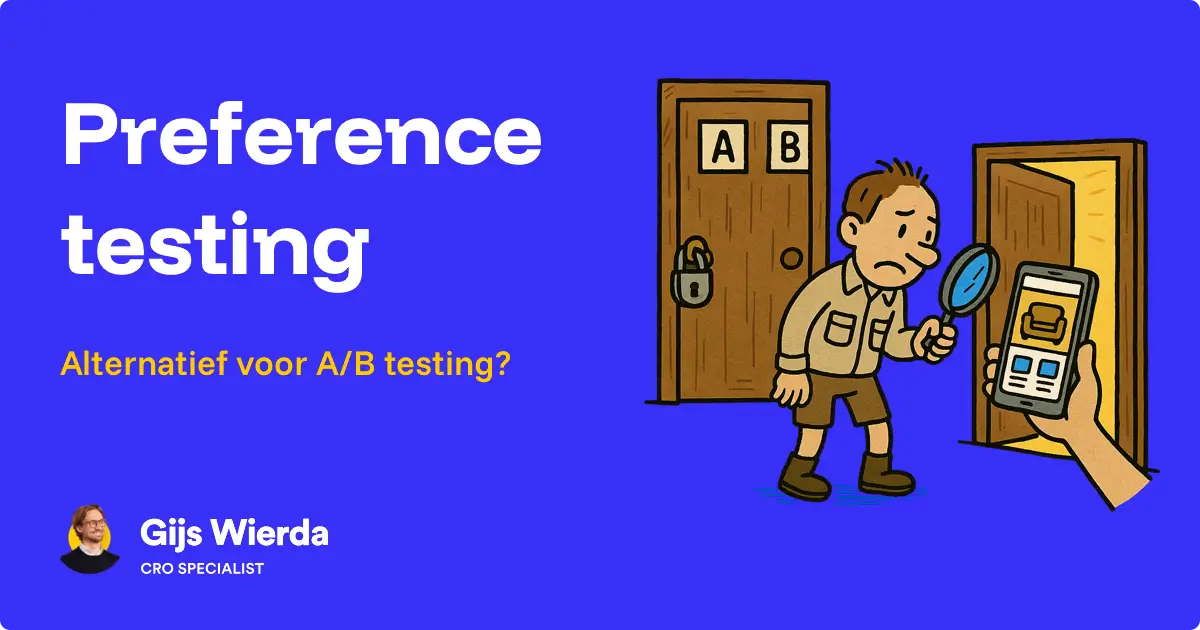 Preference test: alternatief voor A/B testen?